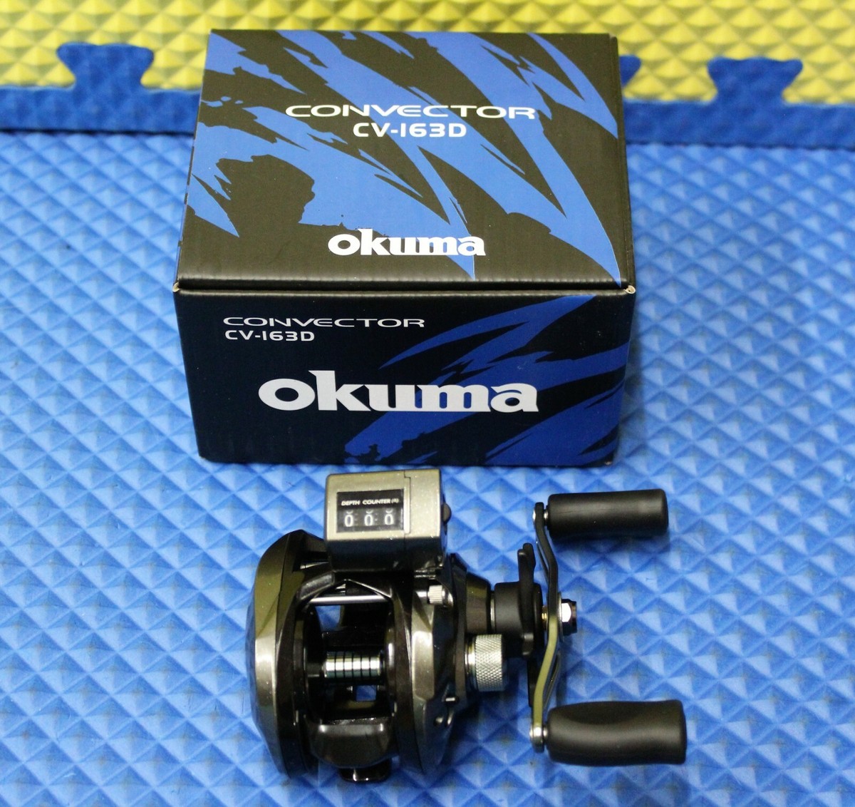 Okuma Convector Low Profile Line Counter Reel CV-163D Right Handed
