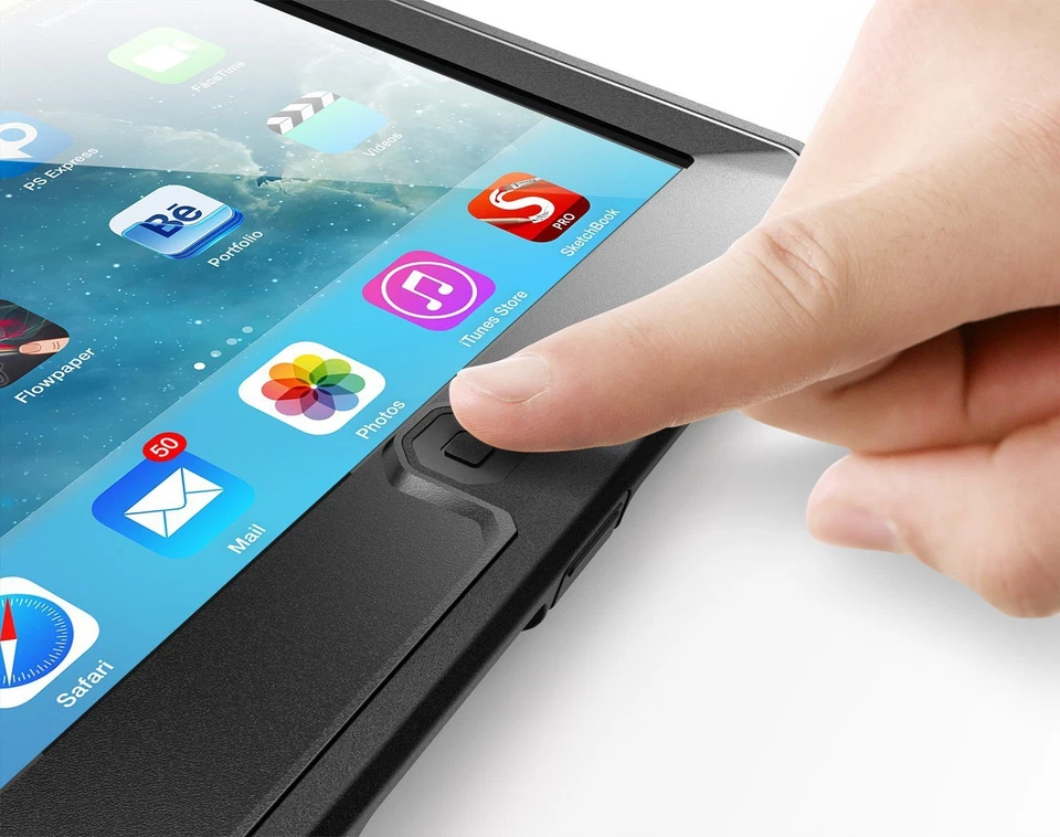 iPad Air 1st SUPCASE Beetle Defense Full-body Protective Case Screen Protector - Image 4 of 4