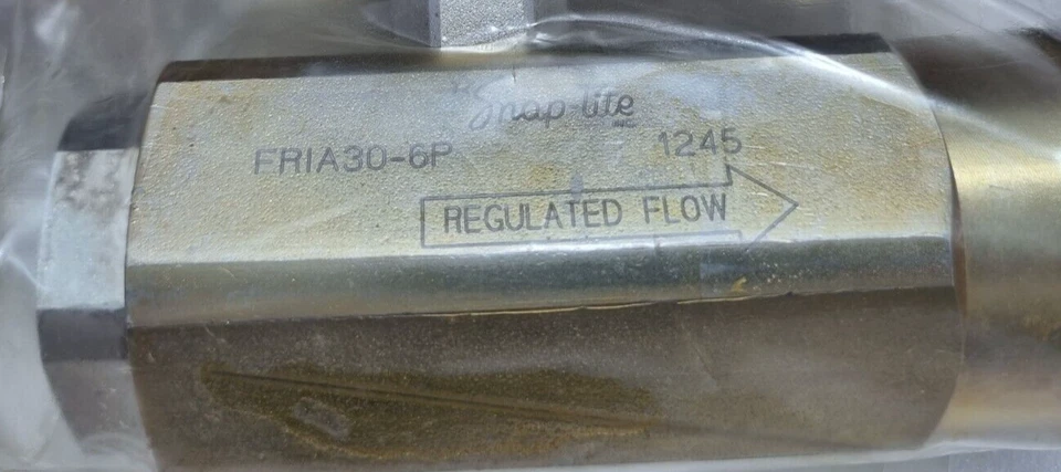 Snap Lite FRIA30-6P 30 GPM Flow Reg Control Valve 1245 - Image 3 of 4