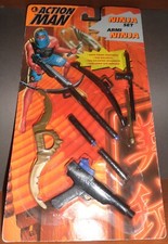 ACTION MAN Armi Ninja Set Weapons Accessory Sword Crossbow Spada Balestra Hasbro