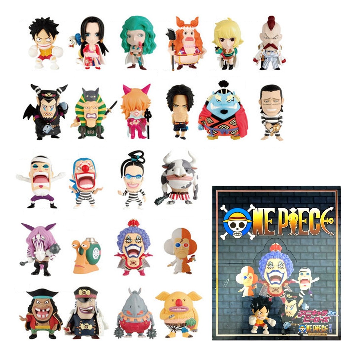 Anime Chara Heroes ONE PIECE vol.8 Impel Down Arc +a MINI FIGURE