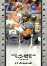 D.J. Uiagalelei 25 count lot 2020 Leaf Army All American Rookies Clemson DJ