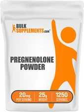 BulkSupplements Pregnenolone Powder - 20mg per Serving