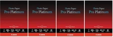 Canon Pro Platinum 8-1/2" x 11" High Gloss, 4-Pack