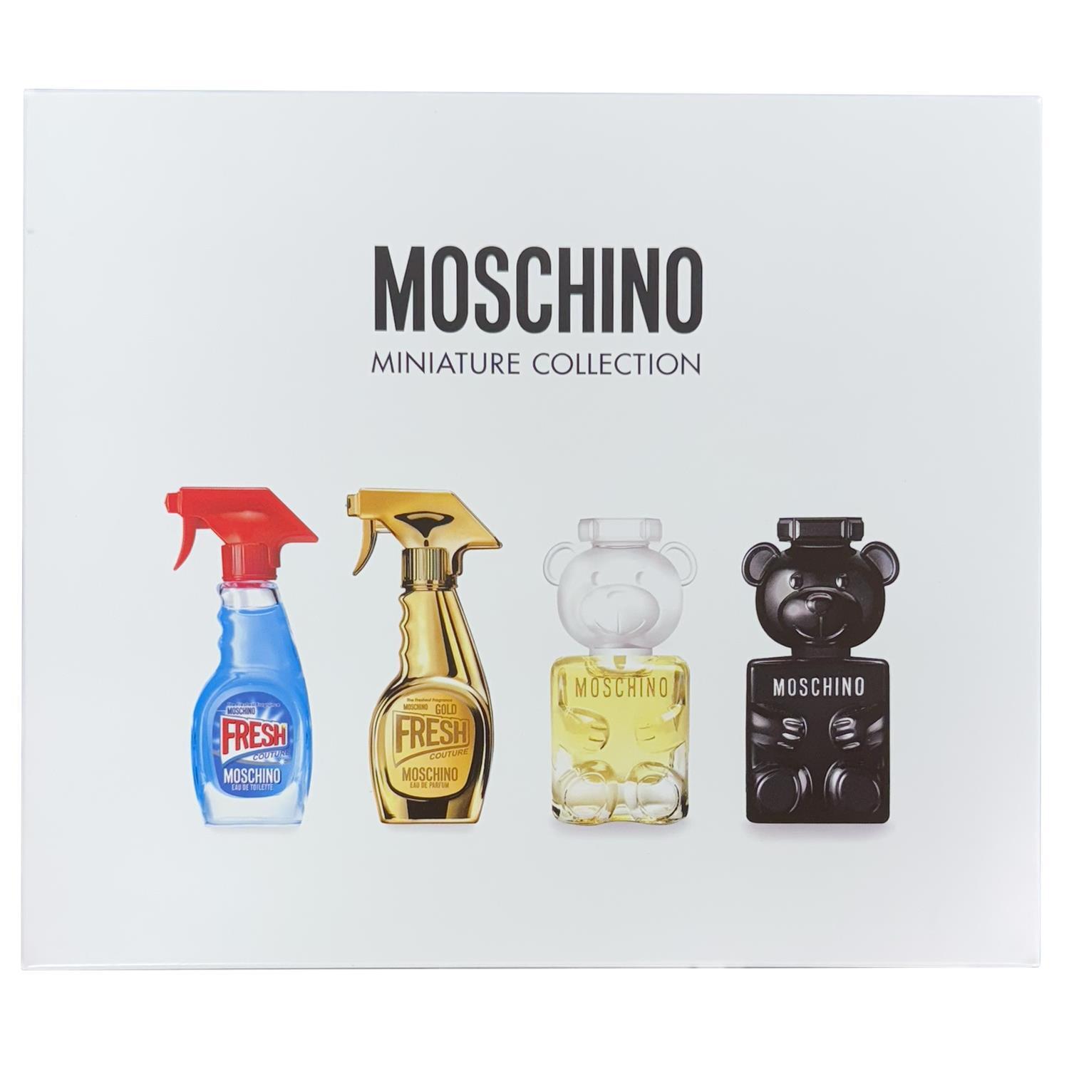 Moschino Miniature Gift Set - Fresh, Gold Fresh, Toy 2 + Toy Boy