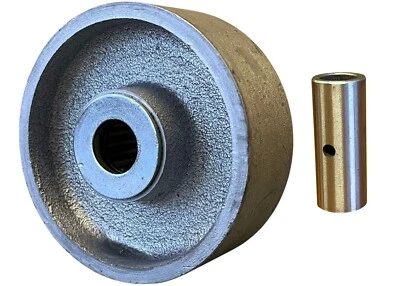 HYW PRODUCTS 4" x 1-1/2" Steel Wheel with Bearing and Bushing