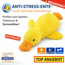 Anti Stress Ente&trade; Hunde Spielzeug Quietscheente Welpen Training - Der Bestseller