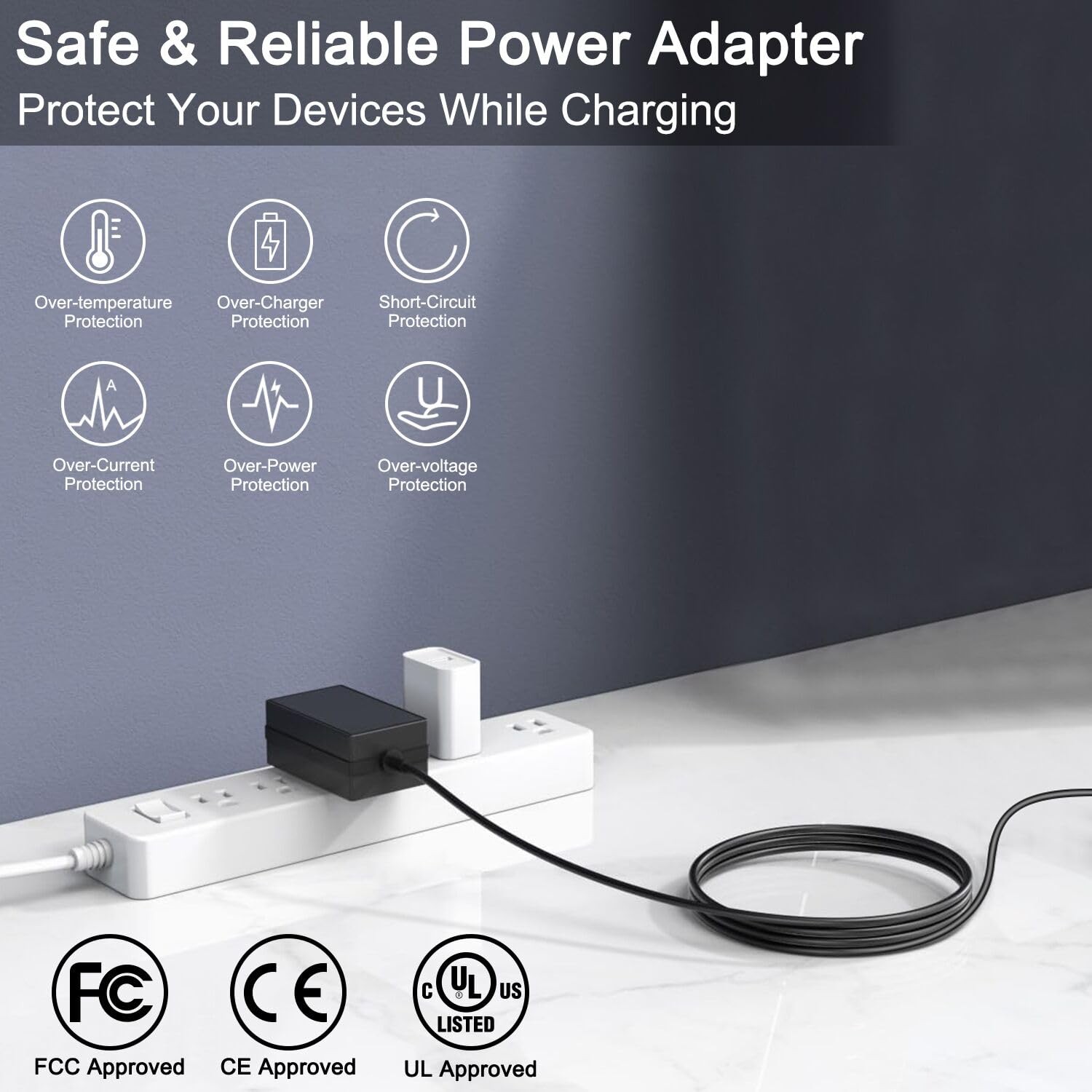 UL Listed AC/DC Adapter Compatible with POWSTREAM P168 P82 P822 Max P823 P8C ...