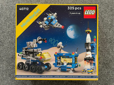 LEGO  Icons 40712 Micro Rocket Launchpad - GWP - Limited Edition - NEU & OVP