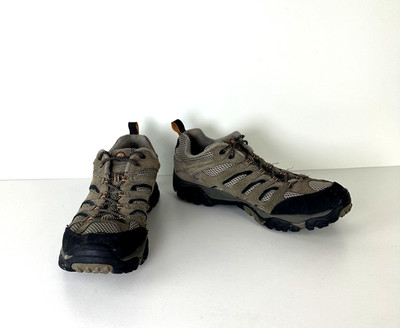 Merrell Shoes Continuum Men's Sz 14 Outdoor Hiking Trail Vibram Walnut J86595