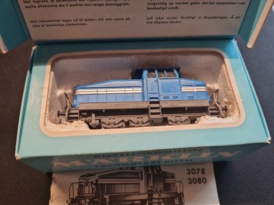 Märklin AC Spur H0 #3078 Diesellok Rangierlok DHG 500 guter Zustand mit OVP 