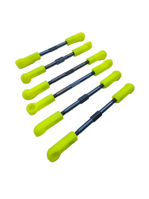 Team Associated Factory team blue aluminum suspension steering links w/ RPM ends