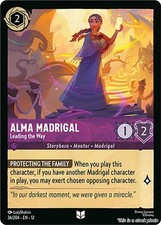 Lorcana TCG- Alma Madrigal - Leading the Way 12 - 36/204 NM Uncommon