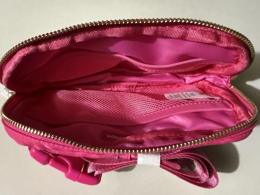 Lululemon 1L Hot Pink Belt Bag Crossbody Fanny Pack New with Tags