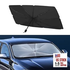 Car Windshield Sun Shade Umbrella, Foldable UV Rays Protector & Heat Block