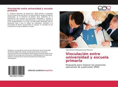 Vinculación entre universidad y escuela primaria Lilián Beatriz Pedergnana de Me