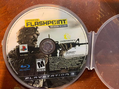 Operation Flashpoint Dragon Rising (PlayStation 3, 2009 PS3) - Disc Only, Tested
