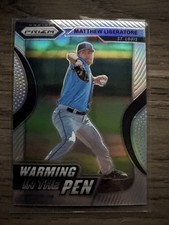 2020 Panini Prizm - Warming in the Pen Silver Prizm #WIP-11 Matthew...