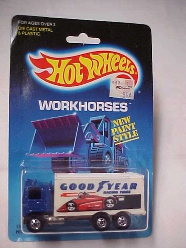 Hot Wheels WorkHorse MINT GoodYear Truck