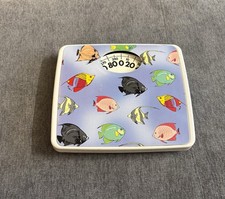 VTG HTF Sunbeam Fish Body Wt Dial Bathroom Scale Plastic Window SAB905 2002 EUC