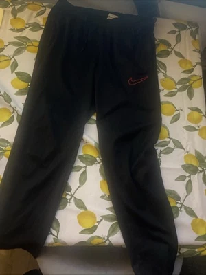 Nike Dri Fit Black Jogging Bottoms Size Medium - Image 1 of 3