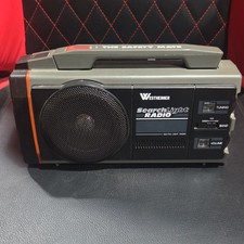 Westheimer Model 650 Portable AM/FM Radio with Searchlight, Siren, Safety Mate