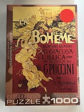 LA BOHEME EUROGRAPHICS 1000 PIECE PUZZLE NEVER OPENED BOX STILL IN PLASTIC