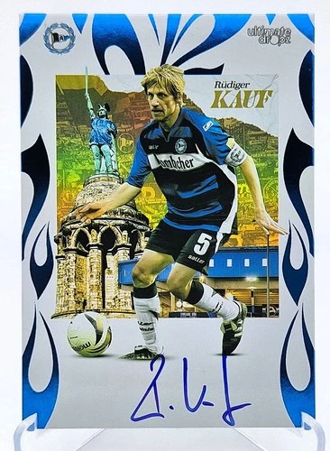 Ultimate Dropz Arminia Bielefeld 2025 Rüdiger Kauf On-Card-Autogramm /14 Legende