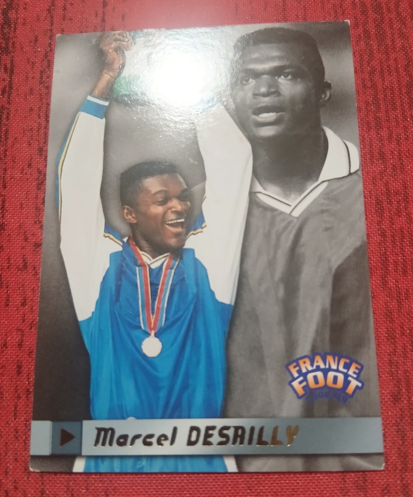 France Foot 1999-2000 DS N°273 Marcel Desailly Chelsea Gold card RARE