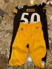 Pittsburgh Steelers Malik Reed Juego U/1 Uniforme 2022/44W/Coa