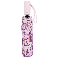Peanuts Snoopy And Woodstock Skating 11.5  Automatic Umbrella