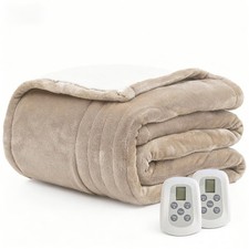 Heated Blanket Electric Blanket Queen Size 84x90 Fast Heating Electric Blanke...