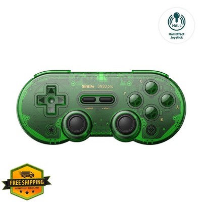 AKNES Jade Green 8Bitdo SN30 Pro Wireless Controller