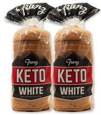 Franz Keto Culture White Load Bread Loaf  2 Pack - 2 Loaves Total