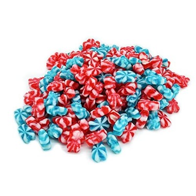 Candy Retailer Red White & Blue Peace Gummi Bears (1 Lb)