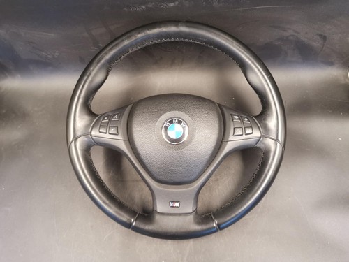 BMW X5 STEERING WHEEL LEATHER, E70, 03/07-08/13