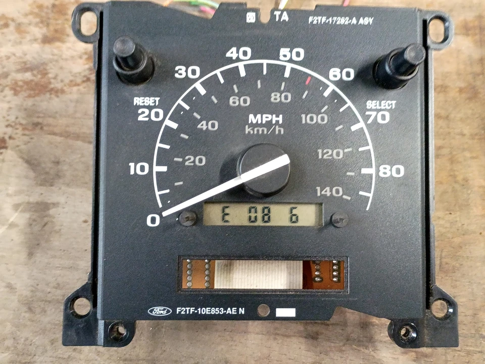 92-97 Speedometer 213K Miles Ford F150 F250 F350 Bronco OEM - Изображение 2 из 4