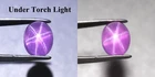 5 Ct 10x8 MM Magenta Pink Star Sapphire 6 Rays Lab Created Corundum VS10441