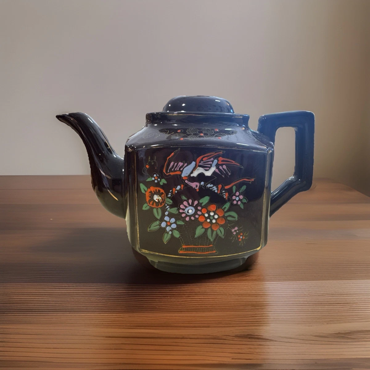 Brown Vintage Original 1900-1940 Antique Japanese Teapots for sale