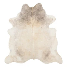 Linon Natural Cowhide Light Brindle Full Skin in Brown