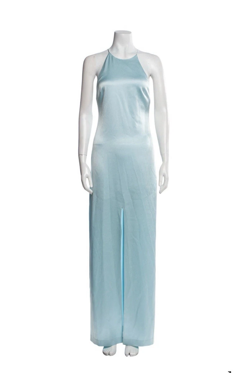 princess polly baby blue dress Elvira Velvet Dress main image 0