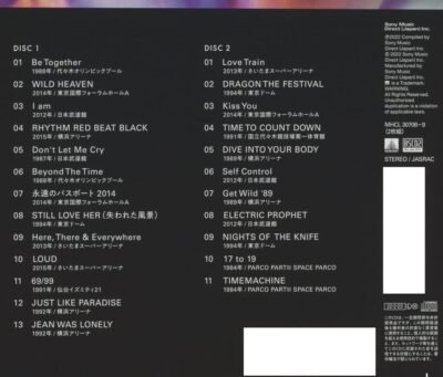 Japan CD J-Rock LIVE HISTORIA T TM NETWORK Live Sound Collection