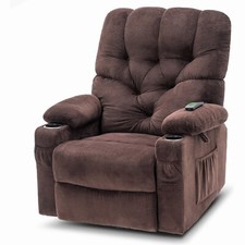 Lovupet Electric Power Swivel Glider Rocker Recliner Chair 7797