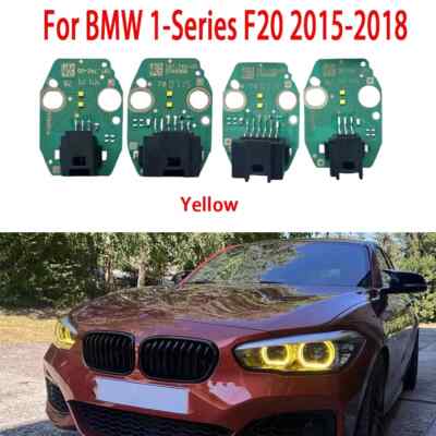 Gelb für BMW 1er F20 F21 2015-2018 LED Board DRL Angel Eye Zitrone Schaltkreis