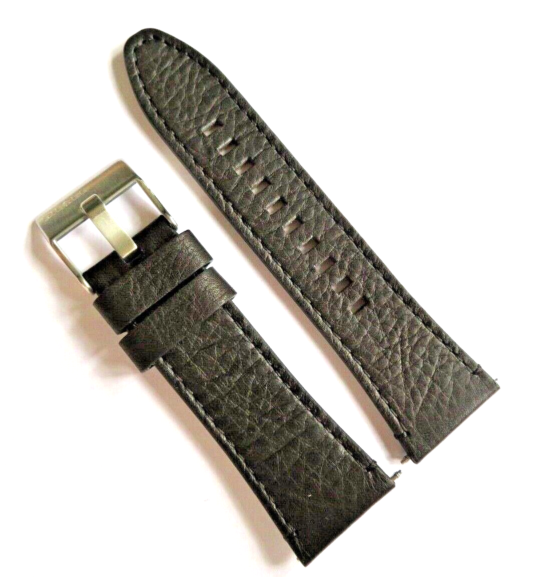 Diesel Original Replacement Leather Strap Wristband DZ4543 Watchband Black 26 mm