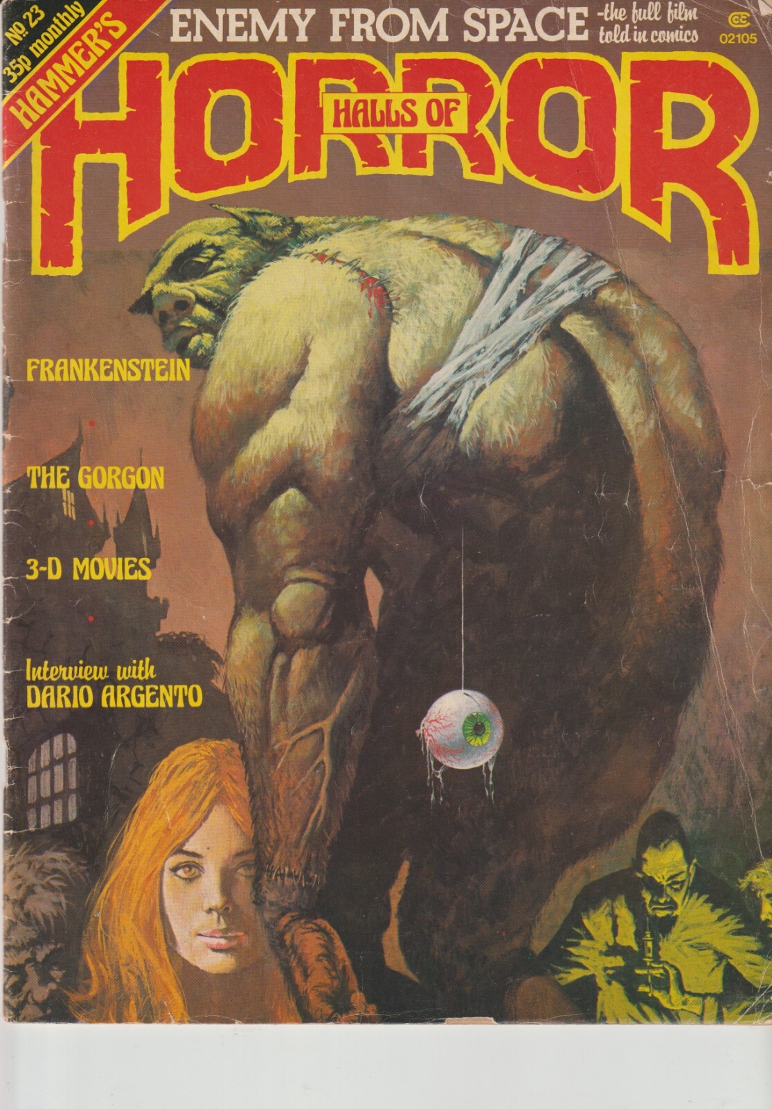 HALLS OF HORROR #23 (1978) 1ST PRINT F