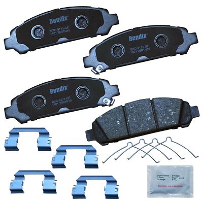 Disc Brake Pad Set-Priority One Ceramic BPR Bendix fits 09-16 Toyota Venza