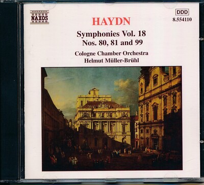 Franz Joseph Haydn: Symphonies Vol. 18 (Nos. 80,  81 and 99) [Zustand sehr gut]