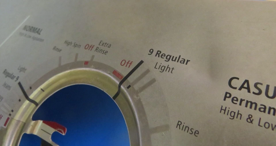 Whirlpool Ultimate Care II Washer: Control Panel Cover (3956590) (P5638) - Image 4 of 4