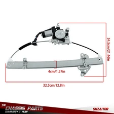 Front Left Power Window Regulator with Motor For Nissan Versa Tiida 1.8l 751-211
